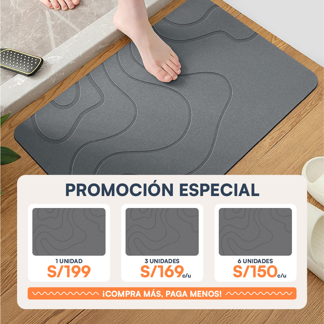 Alfombra de piedra